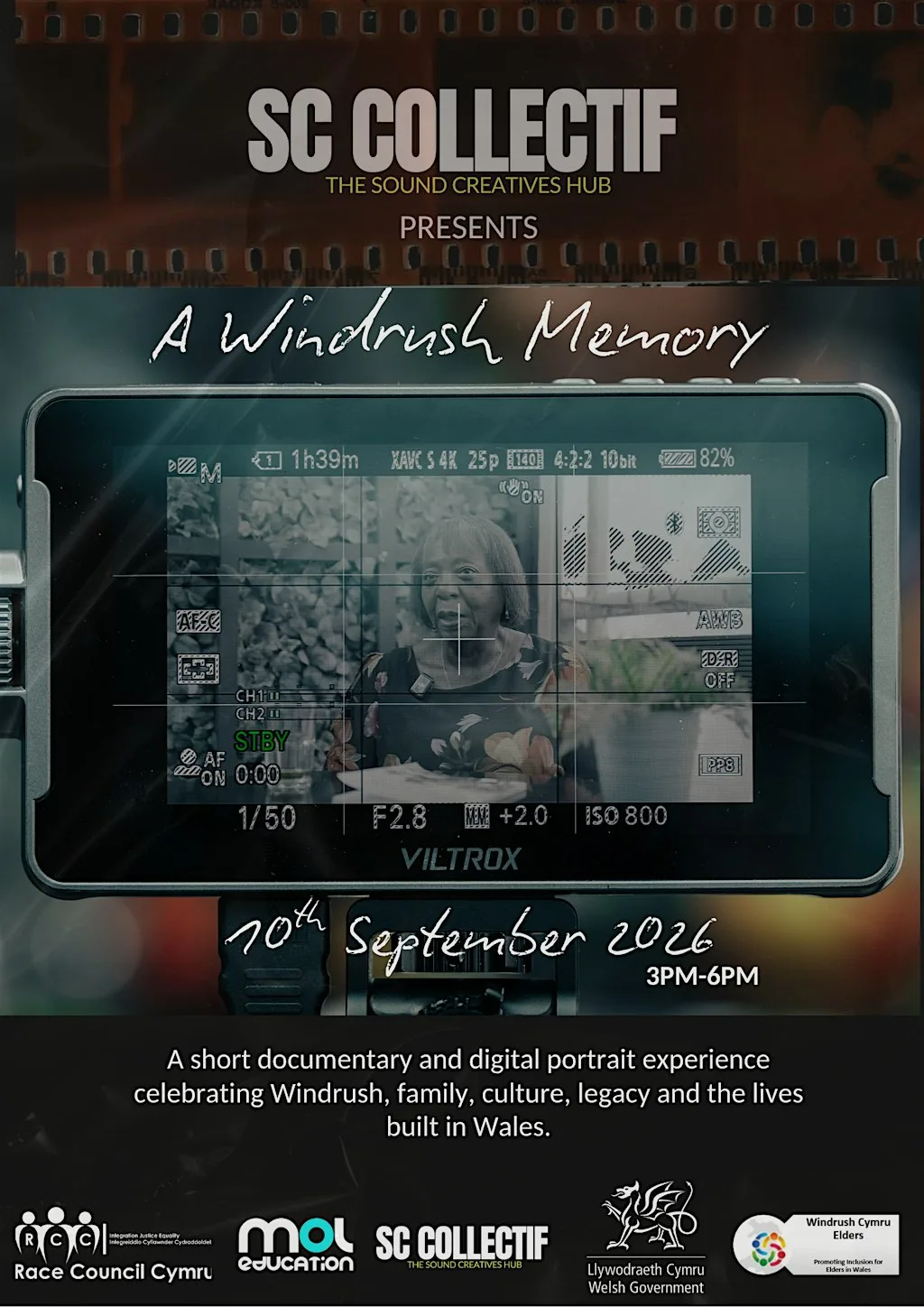A Windrush memory film & portrait experience at Lo Lounge