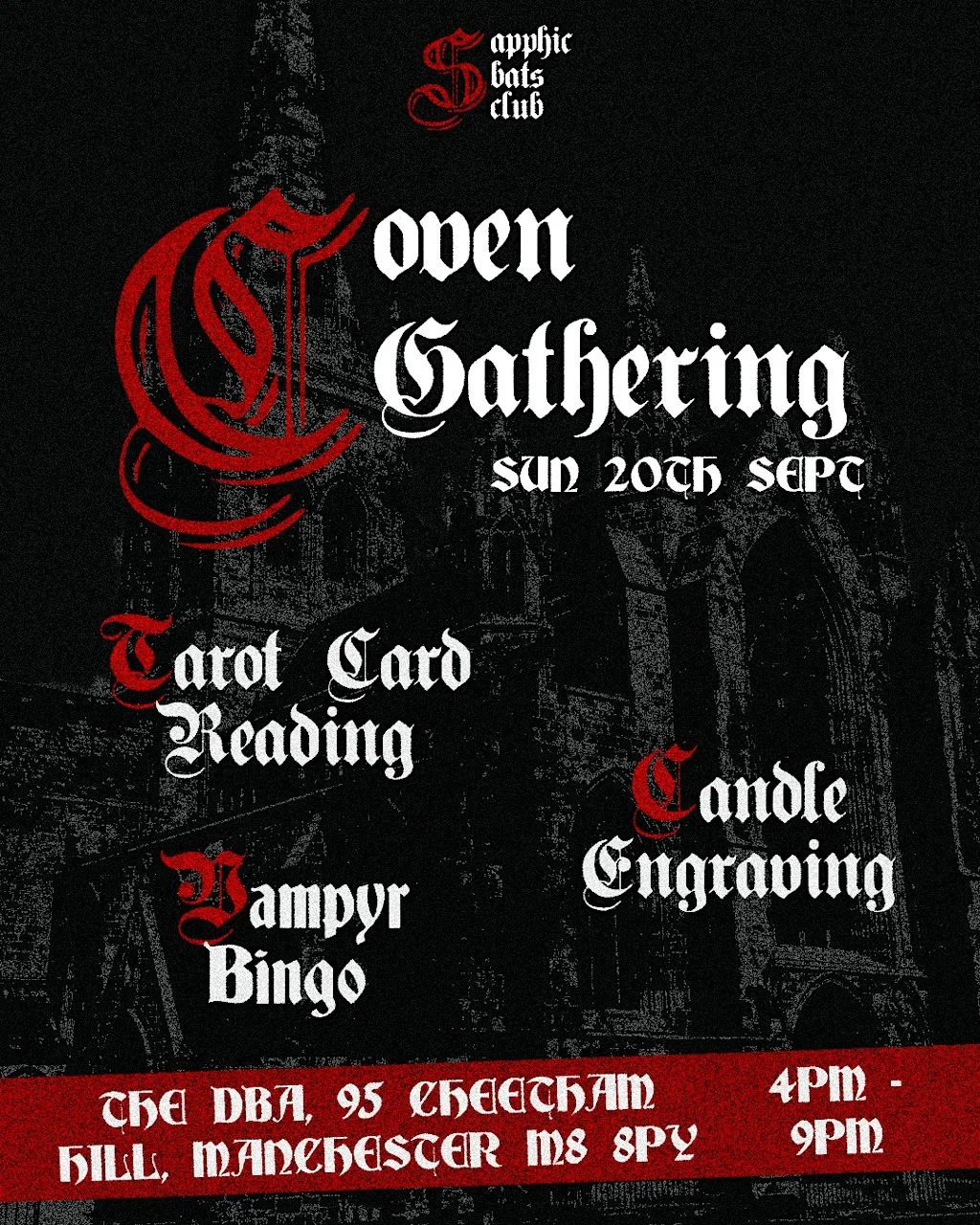 Coven Gathering - Sept at Derby Brewery Arms