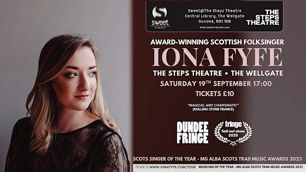 Iona Fyfe at Dundee Fringe at The Steps Theatre