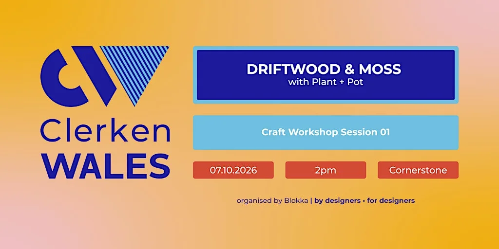 Driftwood & Moss Centrepiece with Plant + Pot | Craft Workshop Session 01