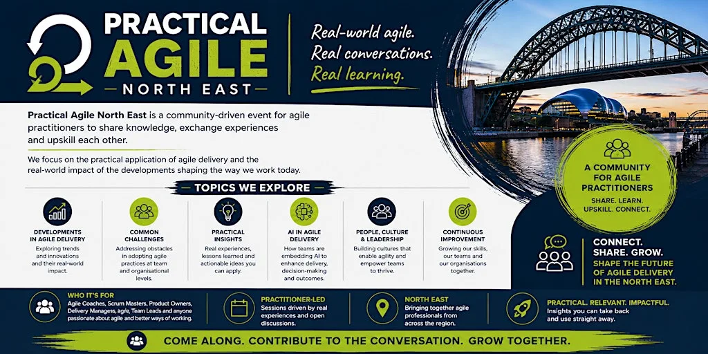 Practical Agile North East at Bank House