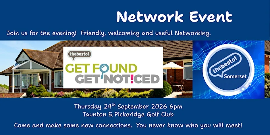 Business Networking with Thebestof Somerset at Taunton & Pickeridge Golf Club