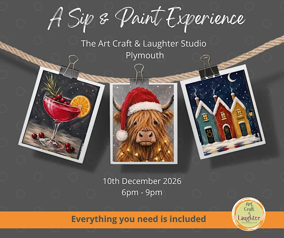A Sip & Paint Experience - Christmas Edition