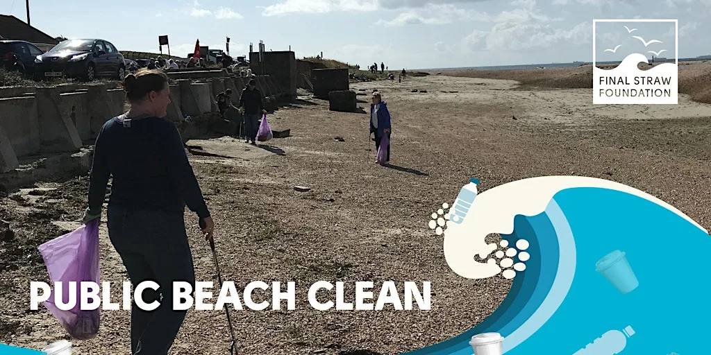 Hayling Island Beach Clean - Sinah Beach. Great British Beach Clean.