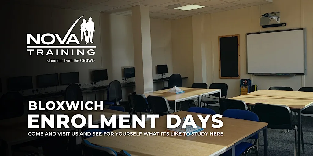 Bloxwich Enrolment Day at Nova Training