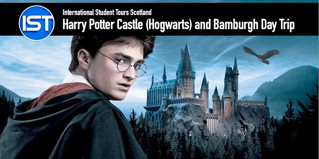 Harry Potter Castle, Hogwarts and Bamburgh Day Trip at University of Edinburgh