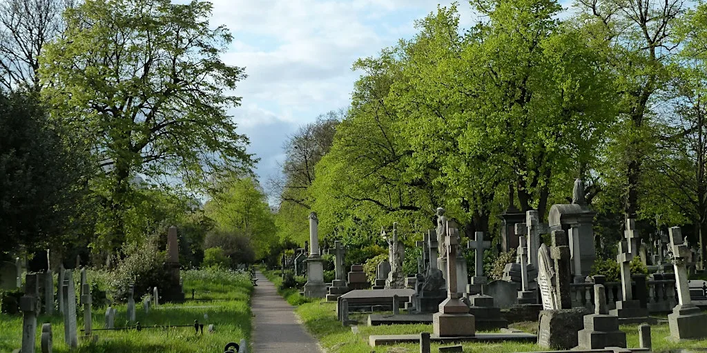 Open Day Tour: Tree Walk in Brompton Cemetery at Friends of Brompton Cemetery, North Lodge East Wing