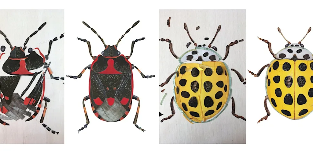 Kids Insect Collage Workshop