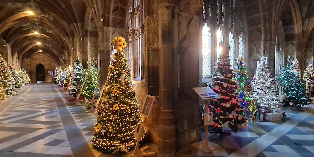 Book a Tree - Worcester Cathedral Christmas Tree Festival 2026 at Worcester Cathedral