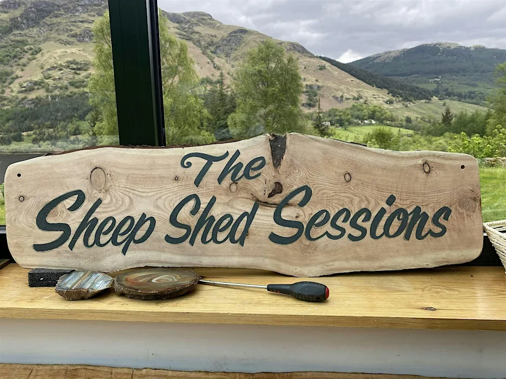 The August Sheep Shed Session 2026 at Loch Voil Hostel