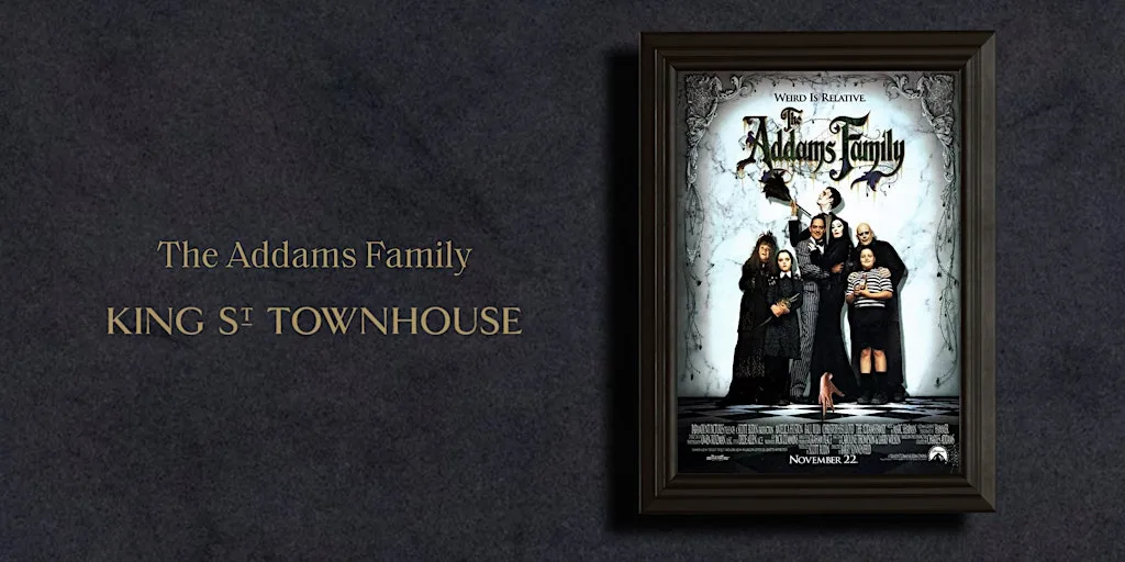 The Addams Family (1991) / King Street Townhouse Screening Room at King Street Townhouse Hotel