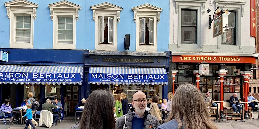 In the steps of the French in Soho - London at French Protestant Church of London