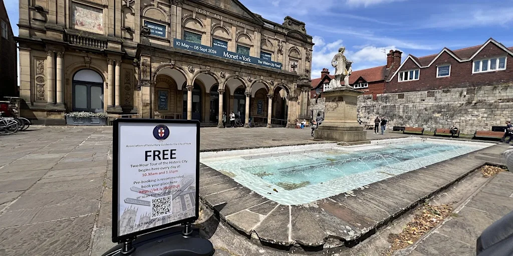 Tour of York by AVG Guide at Exhibition Square