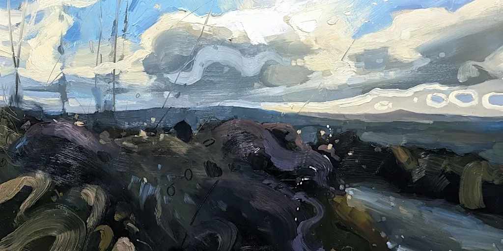 Hester Berry Masterclass: Landscape Oil Painting at Studio KIND. at The Corn Store