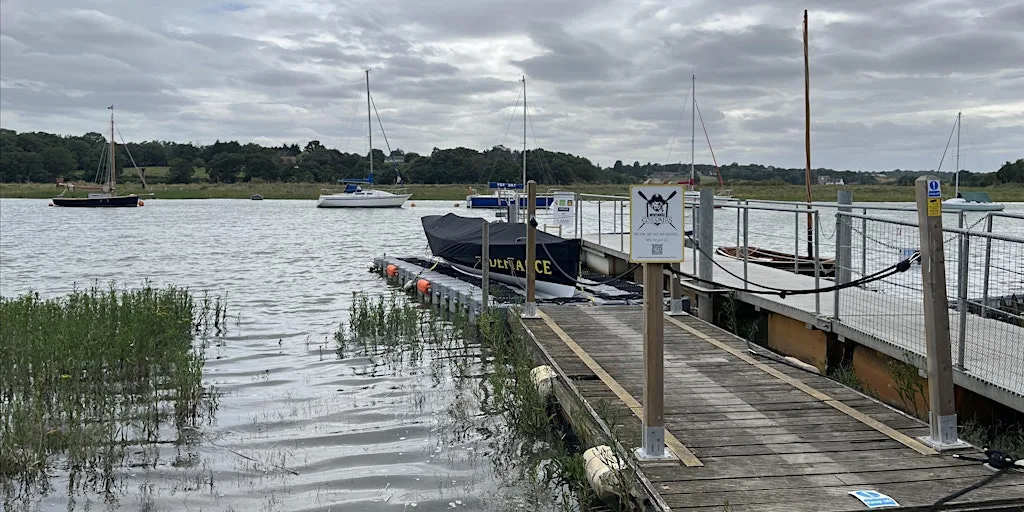 Essex Estuaries - Wivenhoe on the Luminous Coast at Wivenhoe Station
