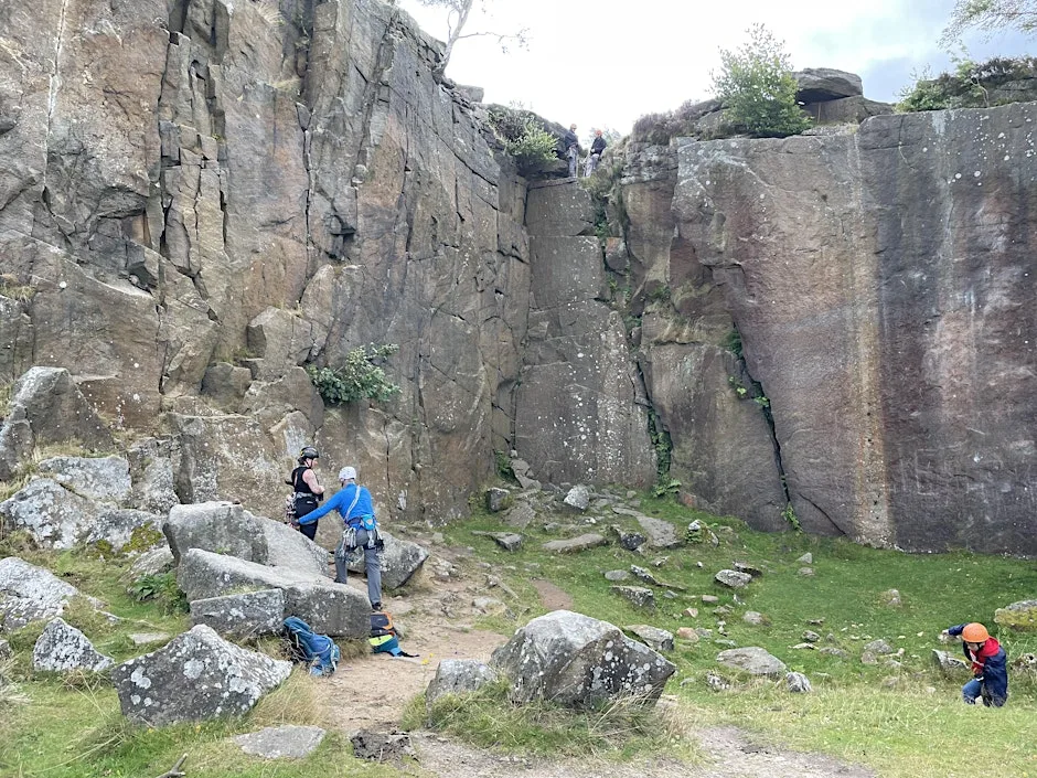 Active Living - Outdoor Climbing Day at Milestone Quarry