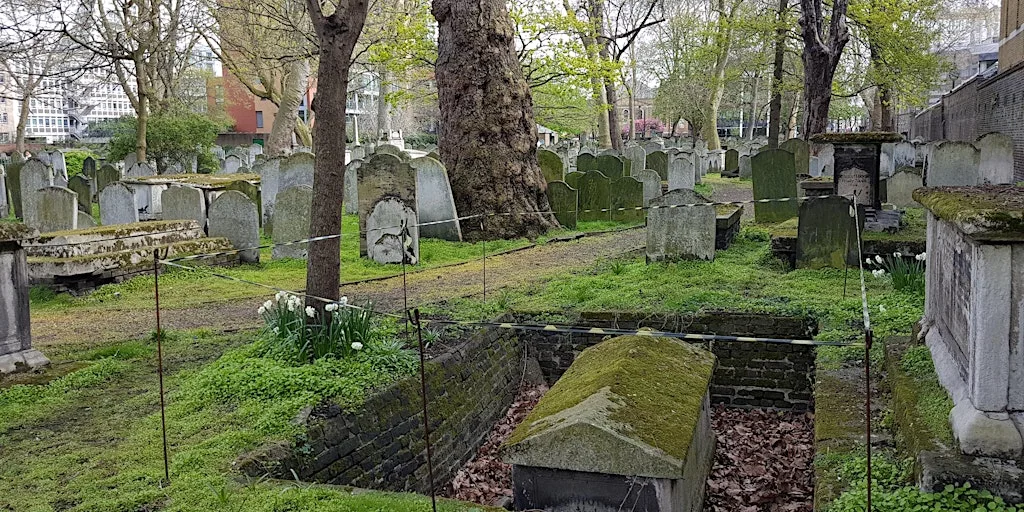 TOMBS WITH A VIEW: Bunhill Fields Burial Ground at Bunhill Fields Burial Ground
