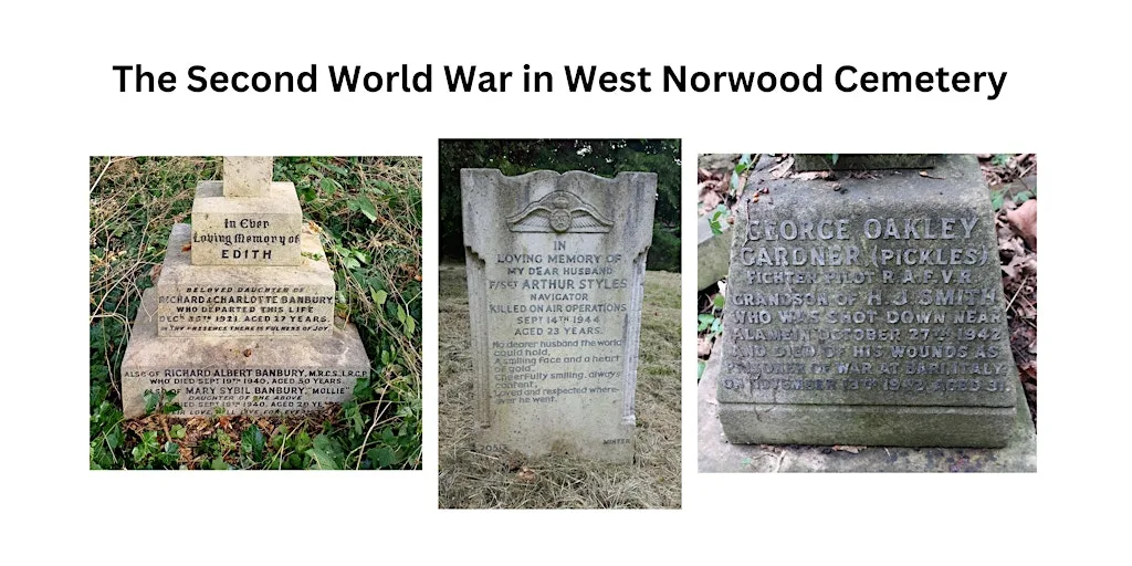 Lambeth Heritage Festival: World War II at West Norwood Cemetery at West Norwood Cemetery