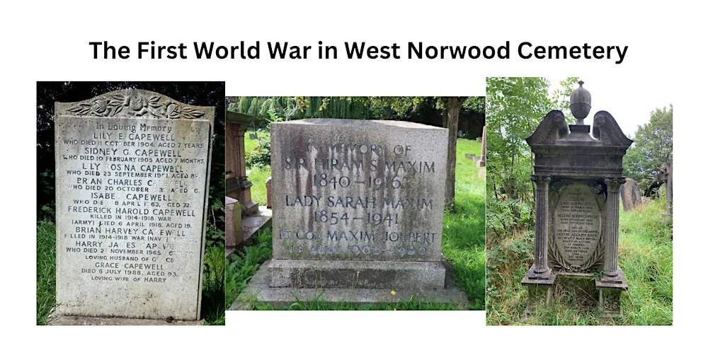 World War I at West Norwood Cemetery at West Norwood Cemetery