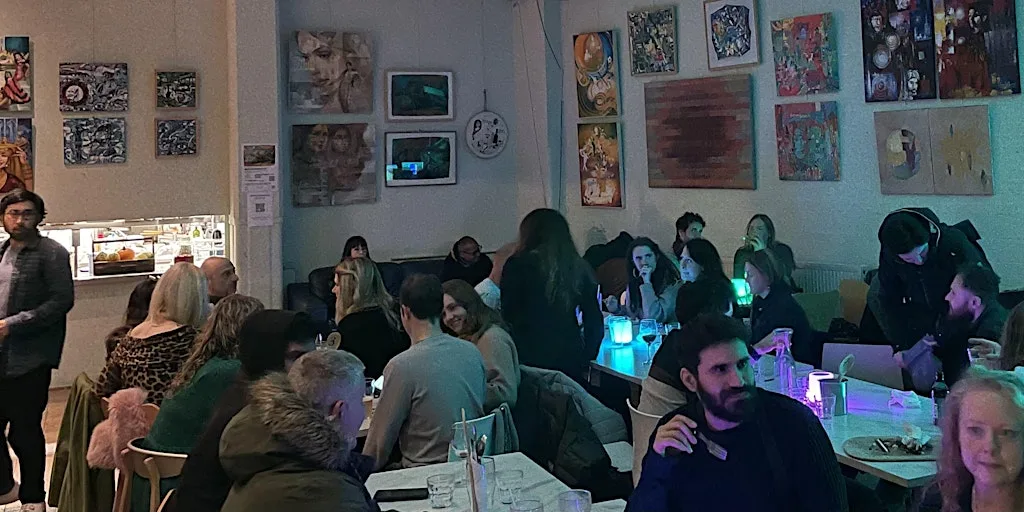 London Vegan Mixer ~ social & karaoke at Karamel N22 | Collage Arts