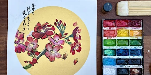 Japanese Painting Workshop & Matcha Lattes