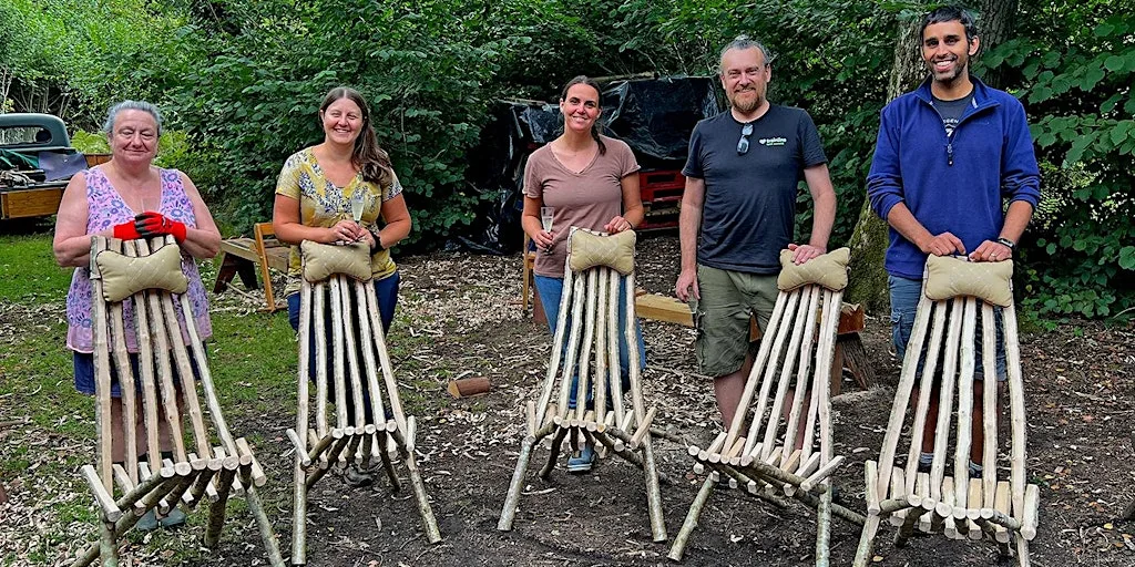 HAZEL HI-BACK - CHAIR MAKING COURSE at Pondhead Enclosure