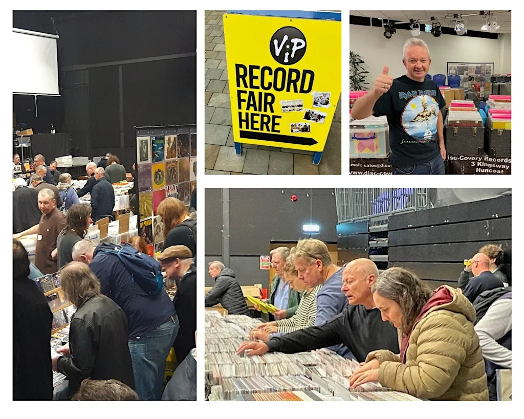 UK's Big Record fairs arrive in Nottingham - fast track tickets at Clifton Leisure Centre