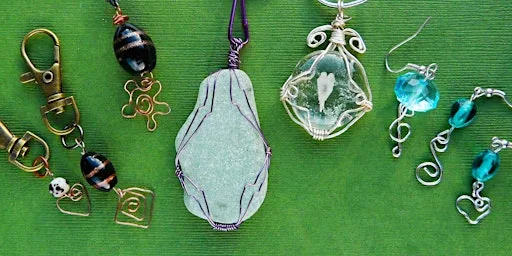 Wire Wrapped Jewellery Making Class (deposit) at Leyland Studio