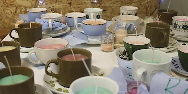 Poured Candles AFTERNOON with Kim Searle