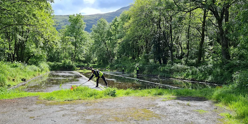 Friends of Nevis - Volunteer Summer Curling Ponds Clear Up