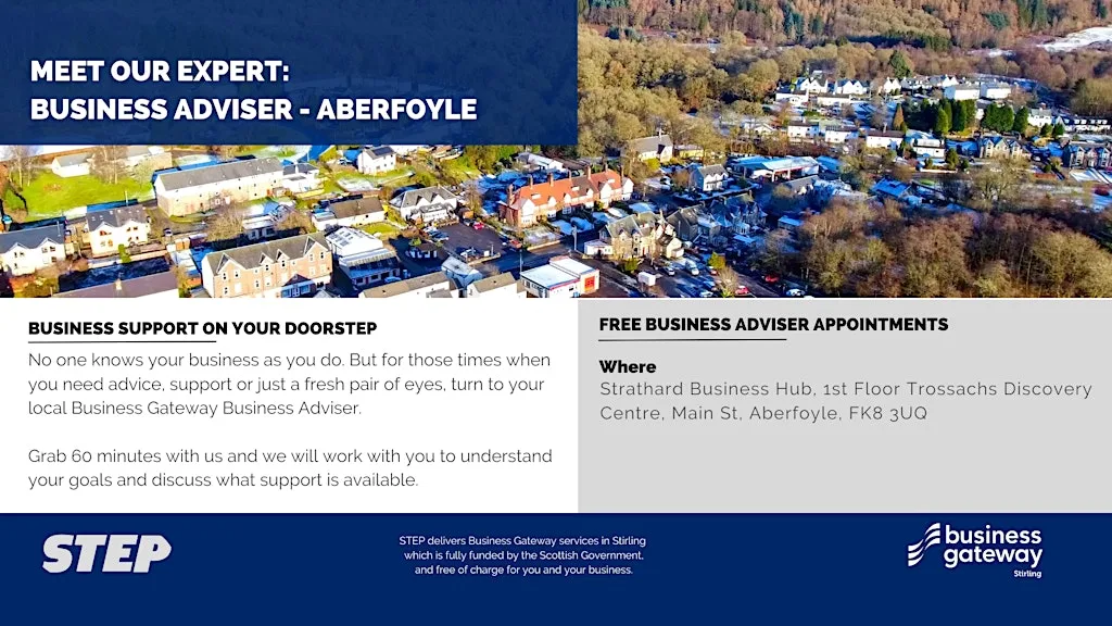 Meet Our Expert: Business Adviser (Aberfoyle)