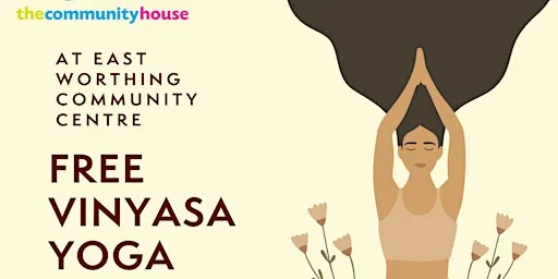 Free Community Vinyasa Yoga provided by Worthing Homes' Community House at East Worthing Community Centre