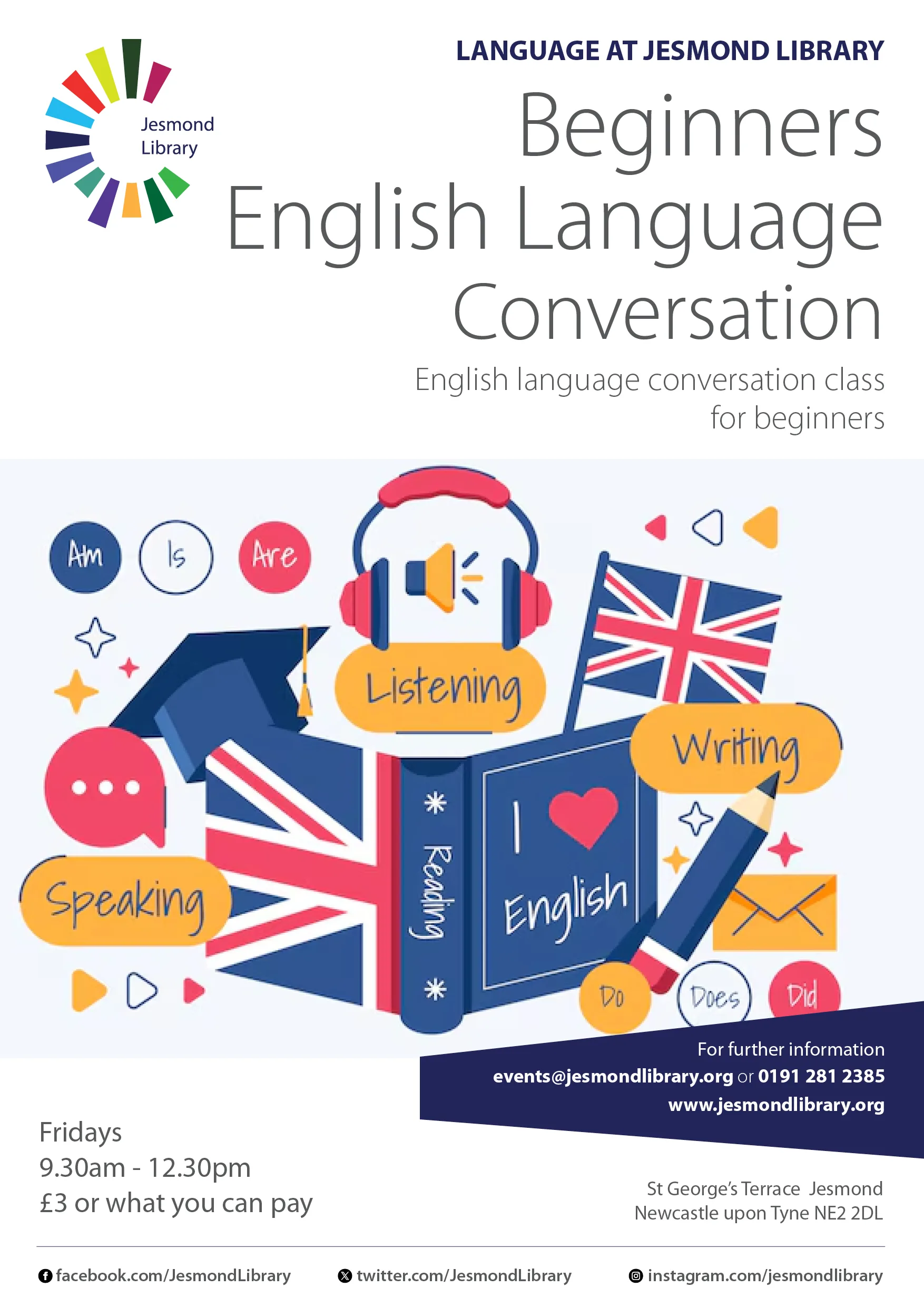 Beginners English Language Conversation Class