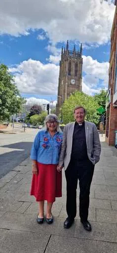 Final service for Paul and Sarah Maybury before retirement at Leeds Minster