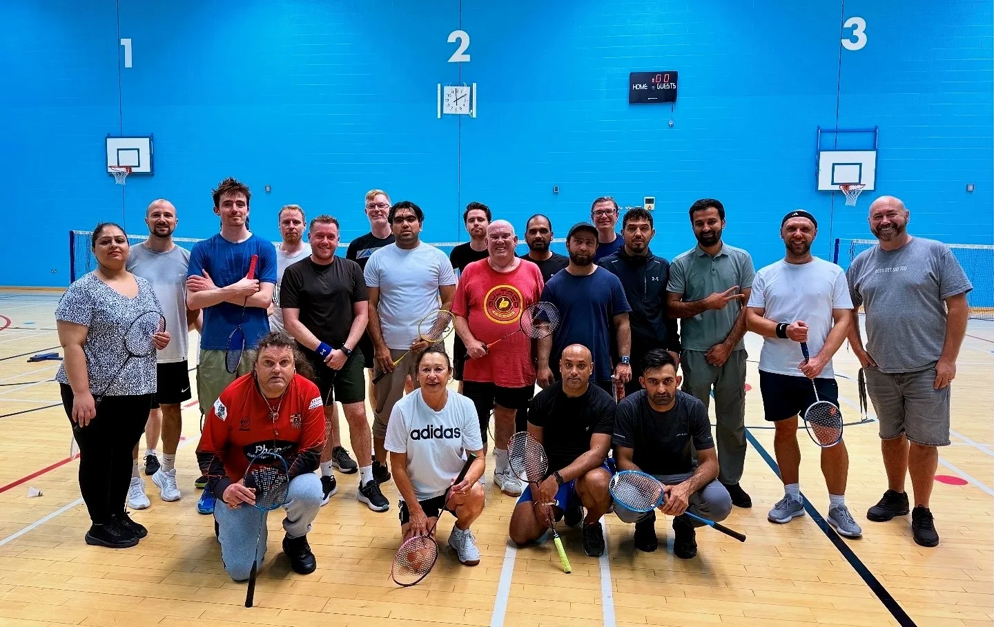 The Bad Mittens, LGBTQ+ inclusive social badminton at Armley Leisure Centre