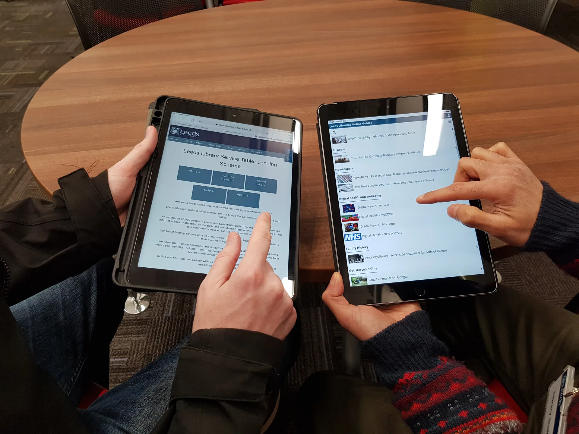 Digital Drop-ins at Leeds Libraries