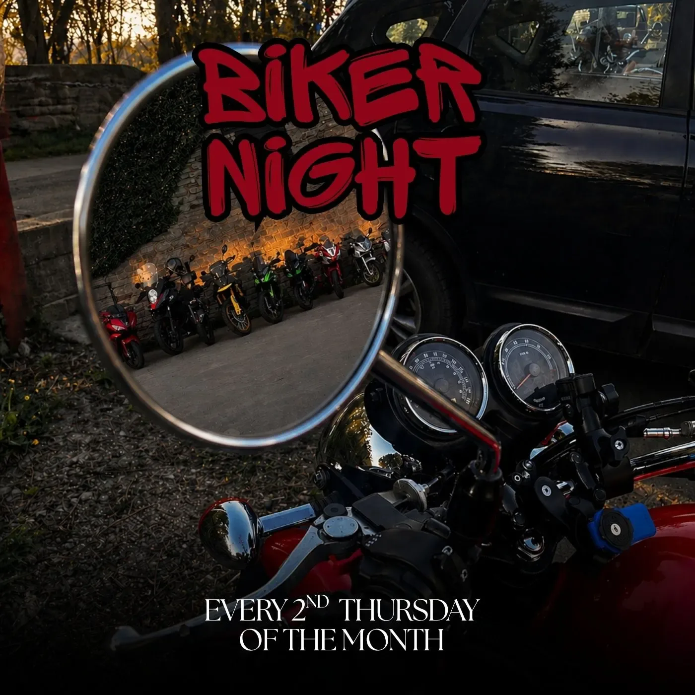 Lyde Court September Biker Night at Lyde Court