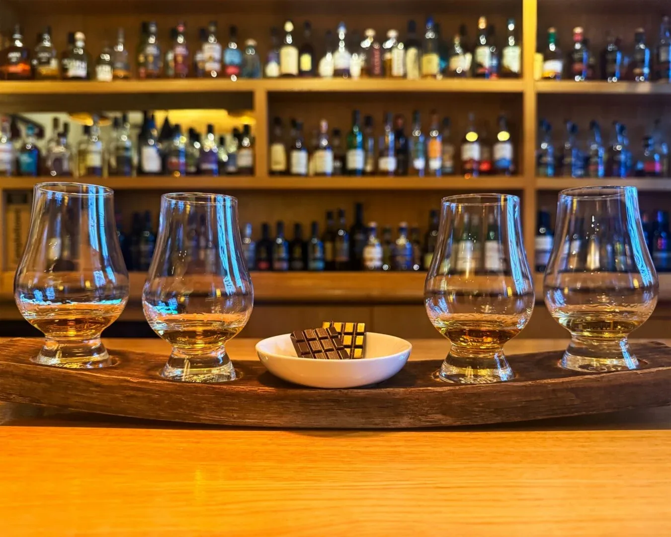 Gold Chocolate & Whisky Tour at The Scotch Whisky Experience