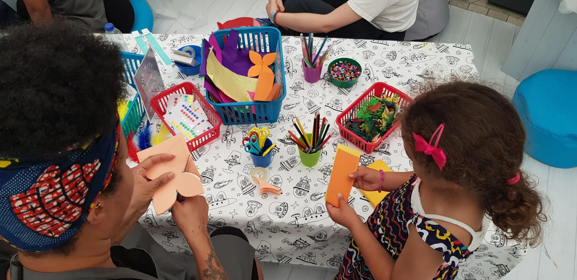 Little Ocean Makers - Seagull Puppet Making at Fulham Pier