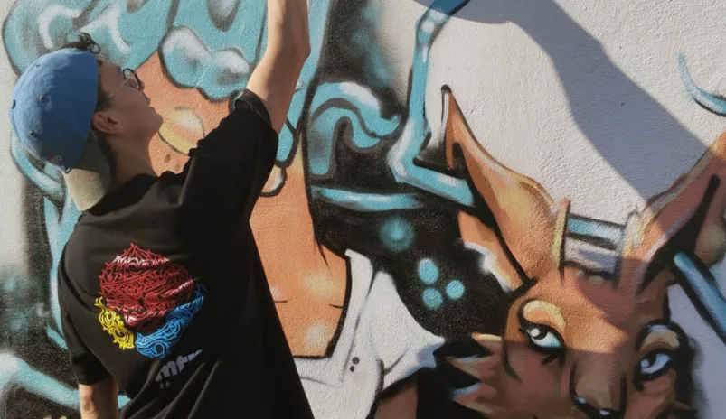 Graffiti Workshop & Tour with street artist DazCat at PRSC The Yard