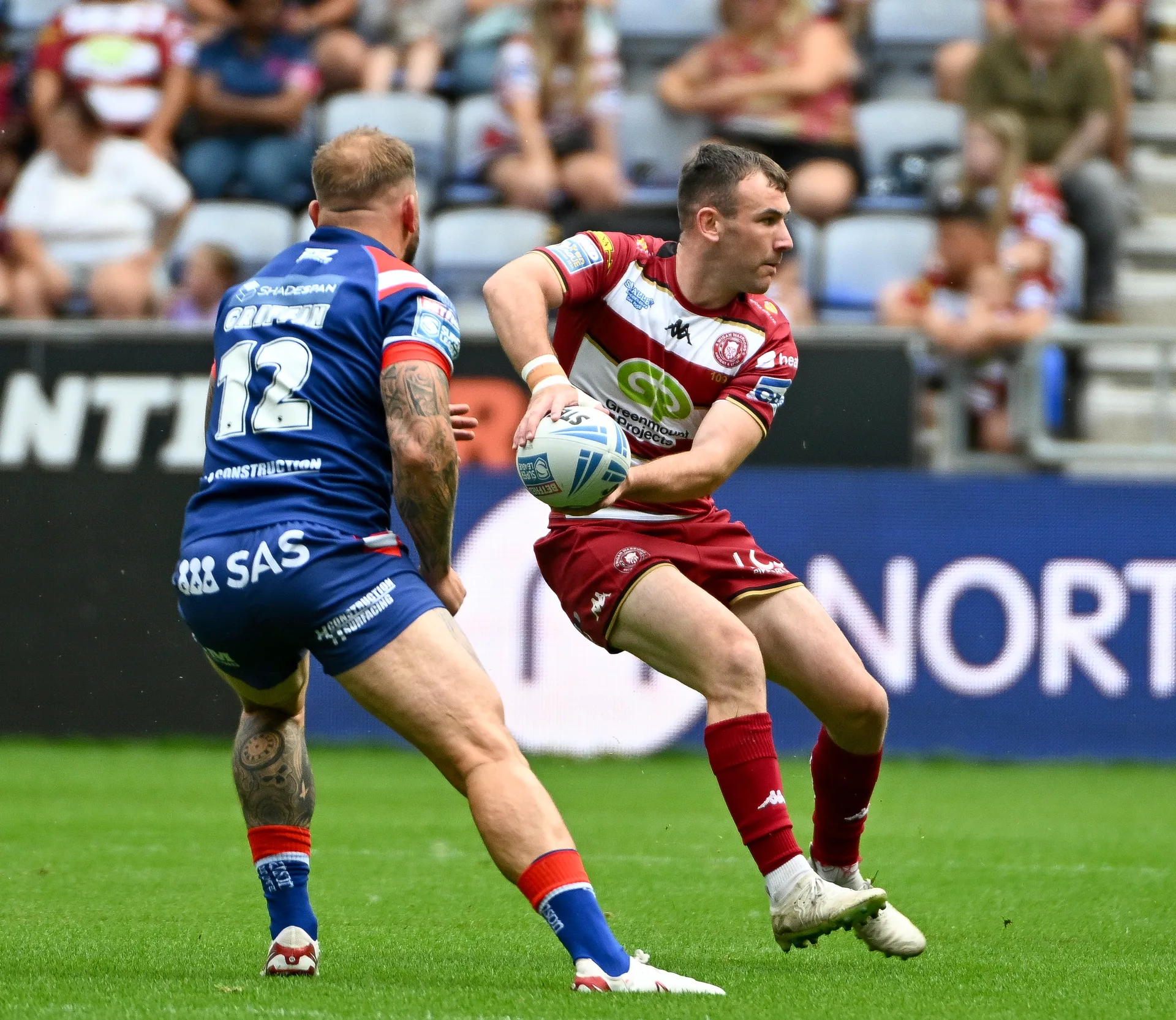 Wigan Warriors v Wakefield Trinity at The Brick Community Stadium