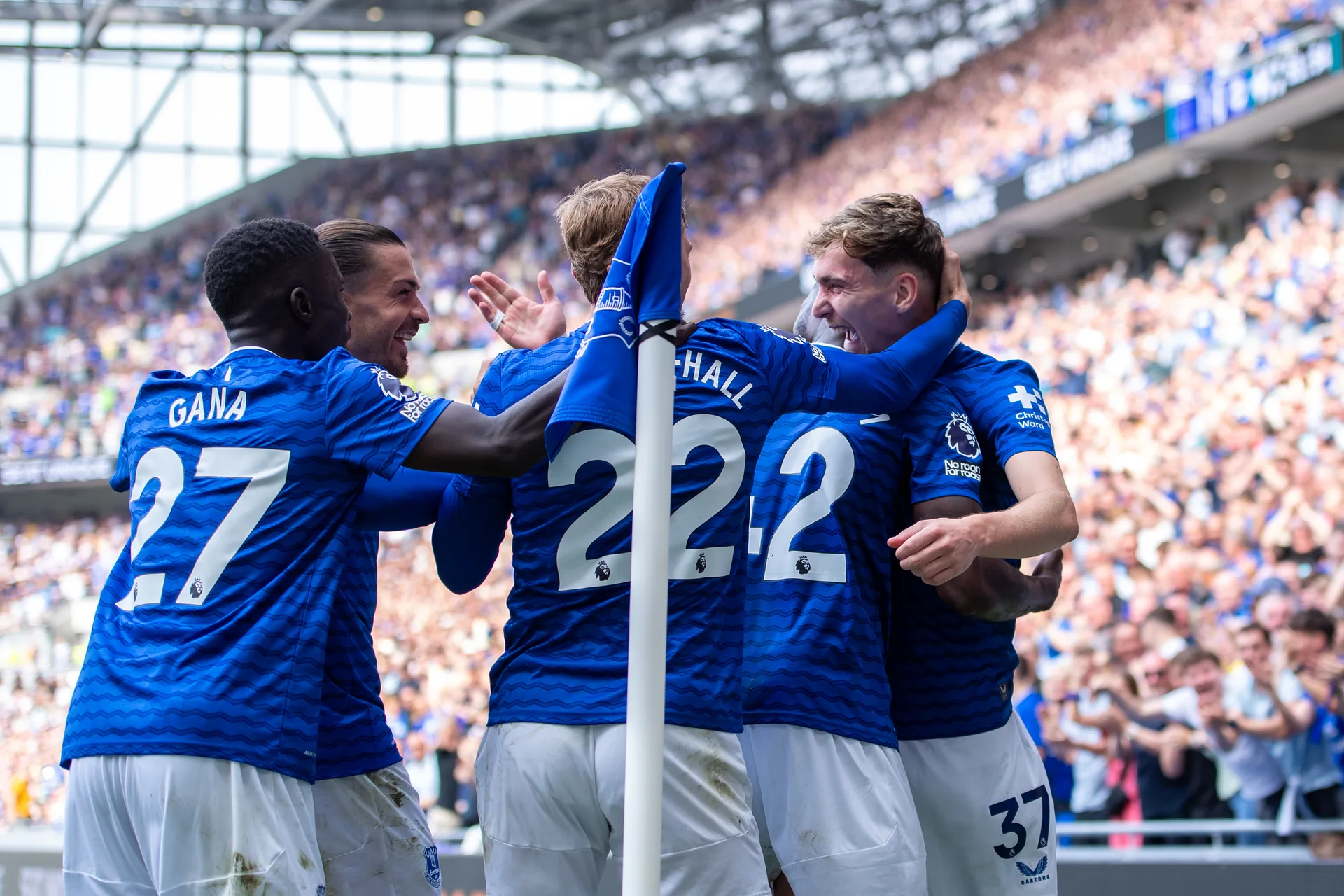 Everton v Bournemouth at Hill Dickinson Stadium