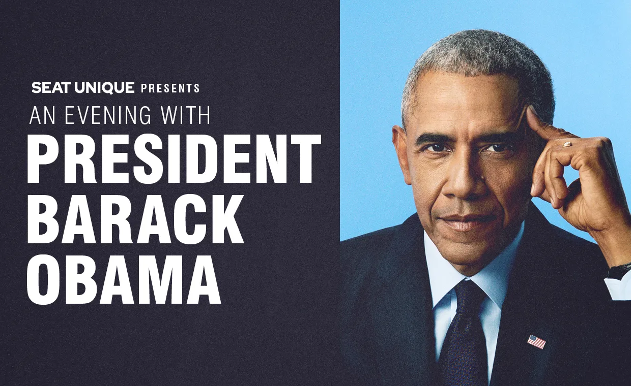 Seat Unique Presents An Evening with President Barack Obama | Manchester