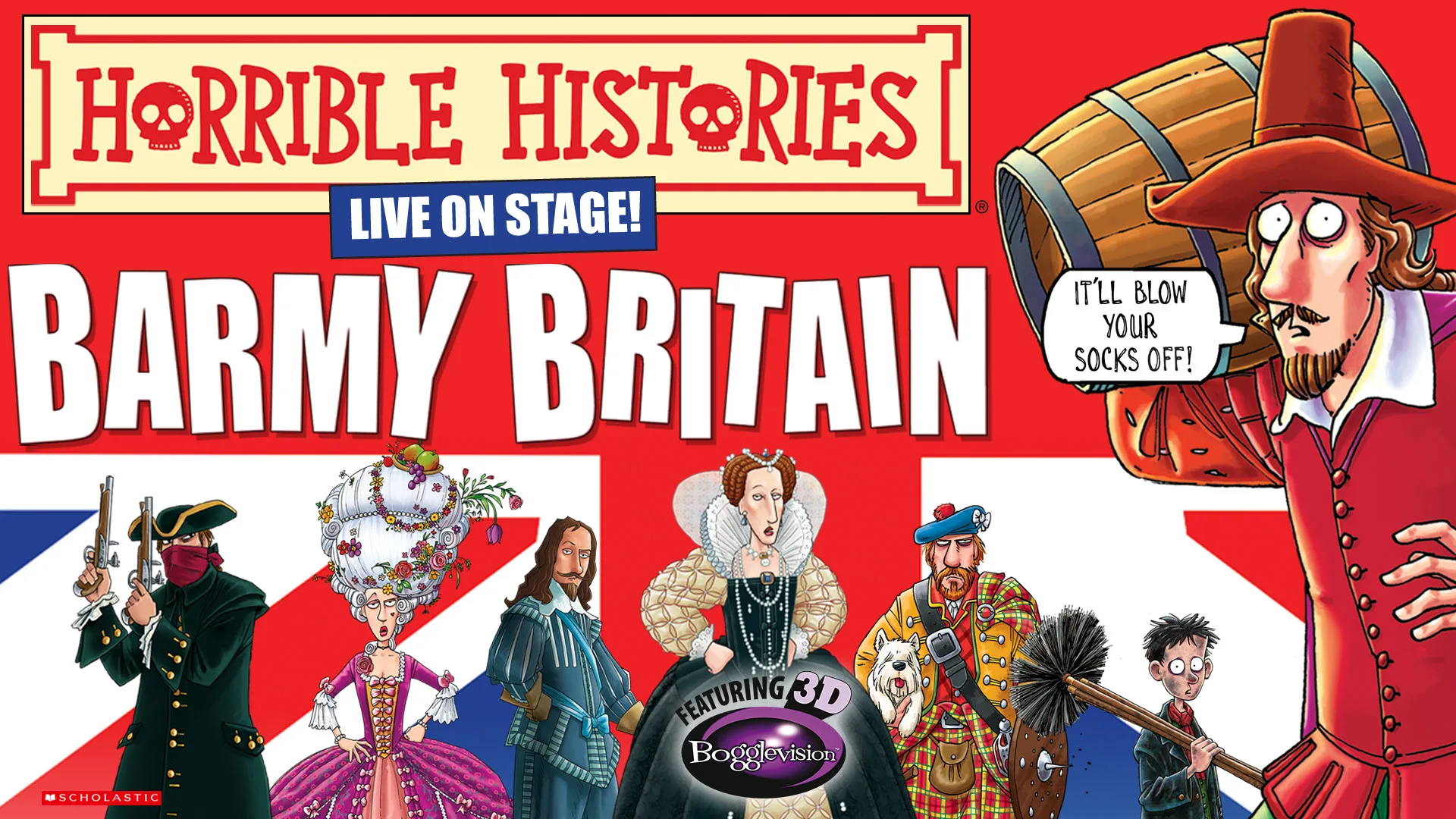 Horrible Histories: Barmy Britain at Opera House Manchester
