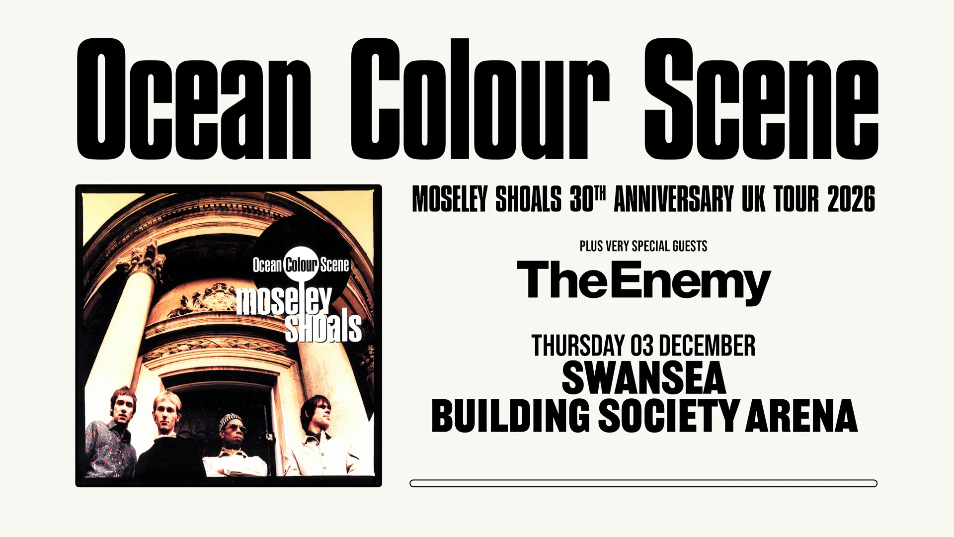 Ocean Colour Scene at Swansea Building Society Arena