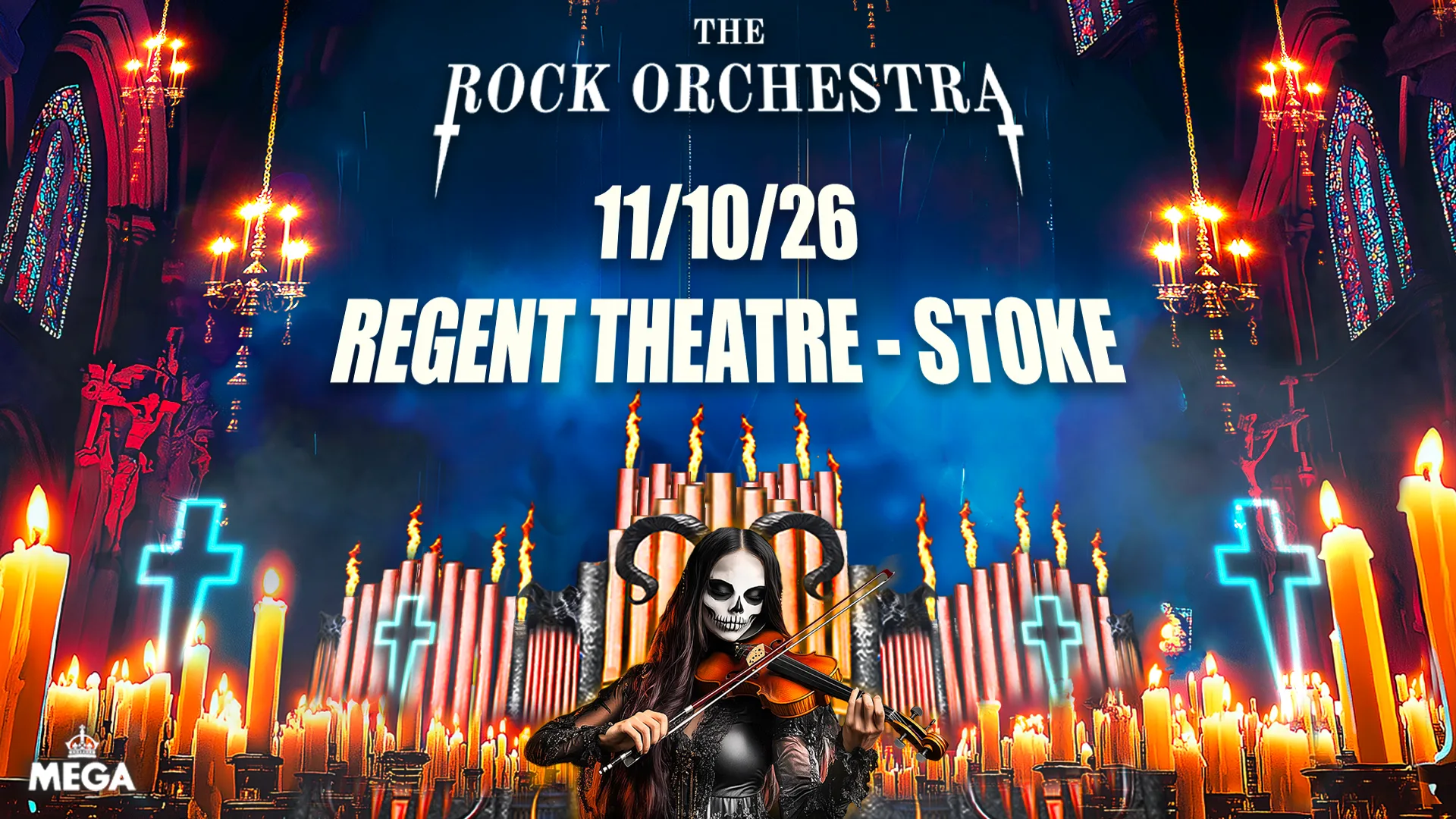 The Rock Orchestra by Candlelight at Regent Theatre, Stoke-on-Trent