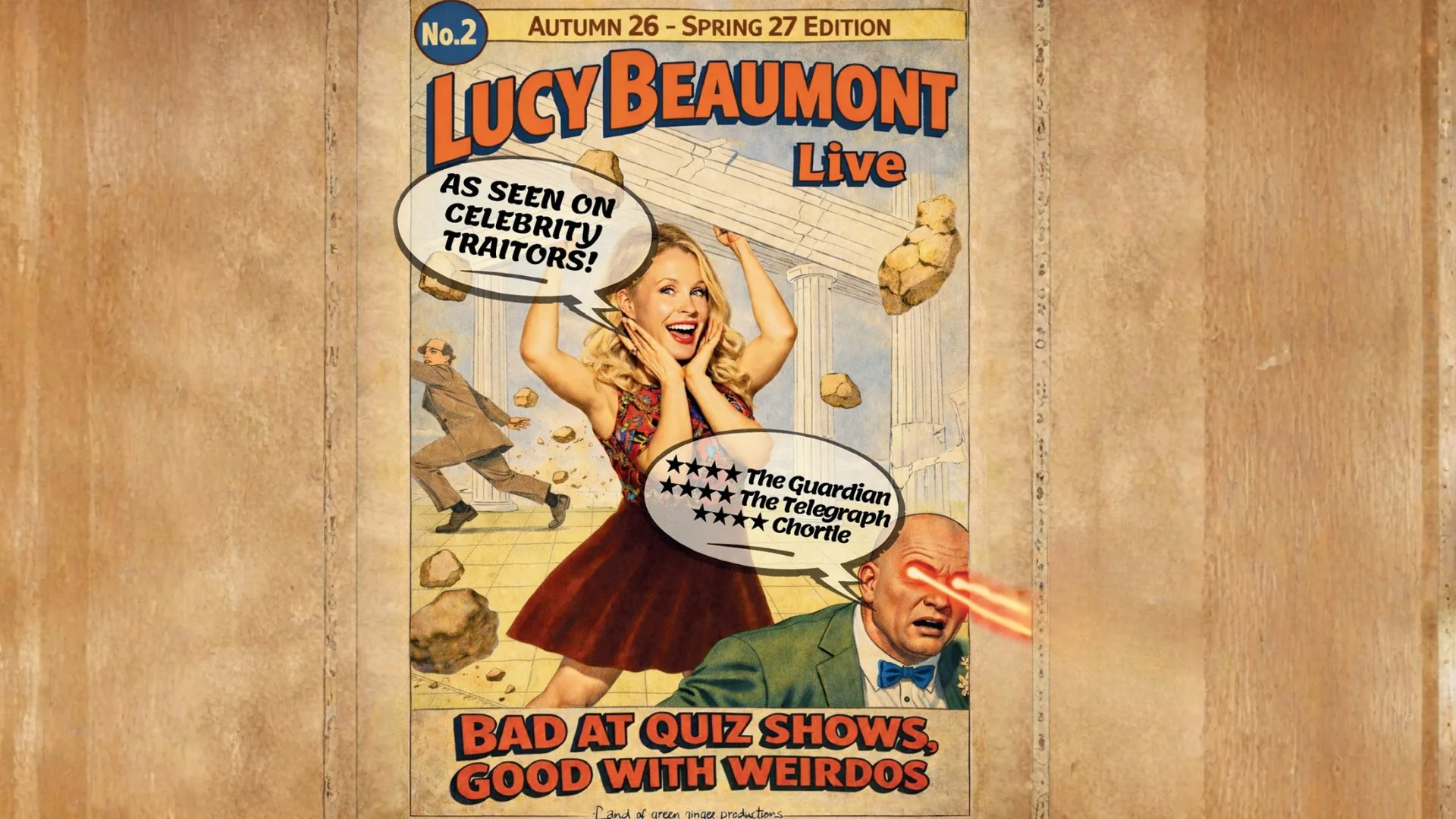 Lucy Beaumont - Bad at Quiz Shows, Good with Weirdos at Victoria Hall, Stoke-on-Trent