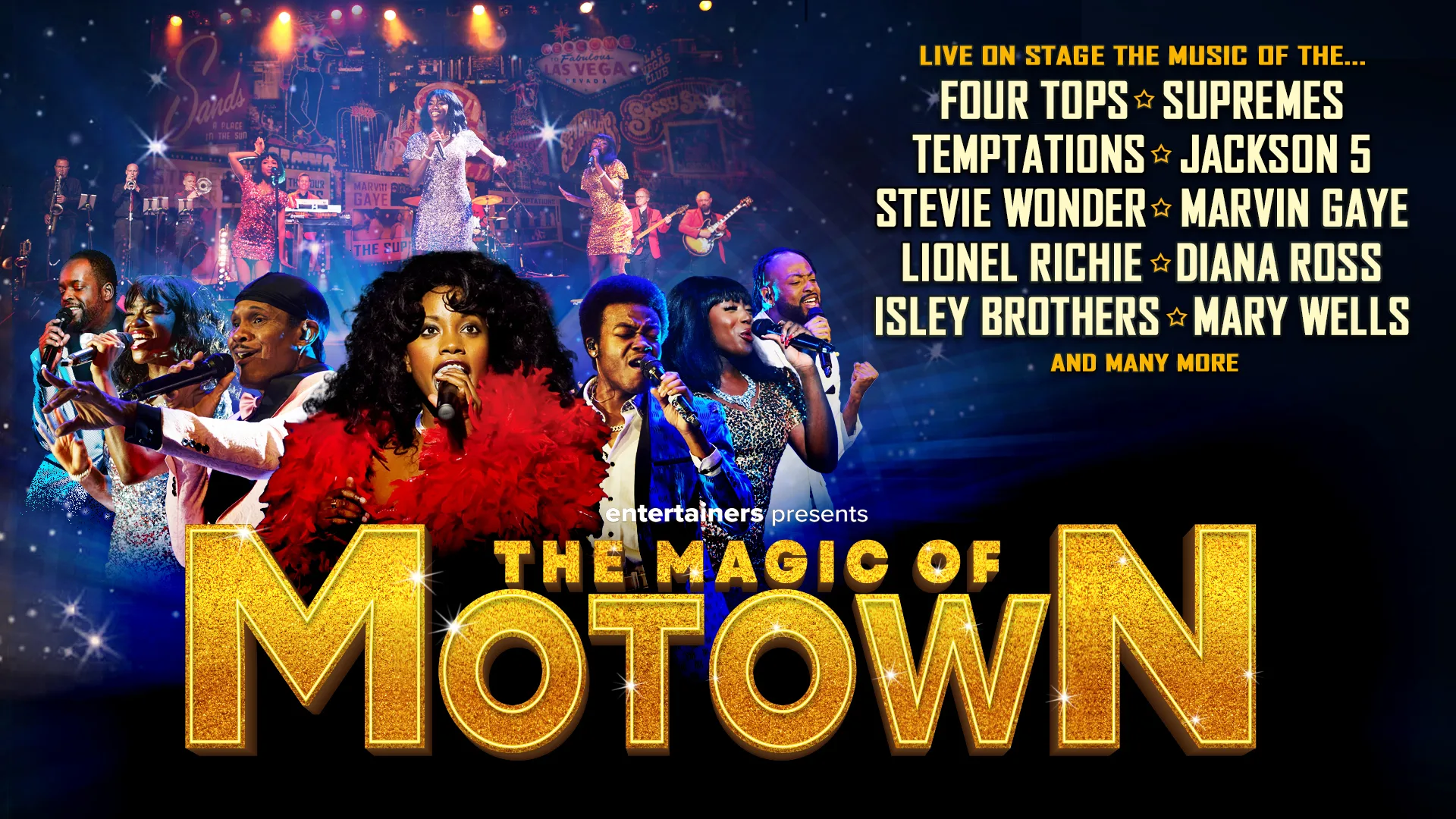 The Magic of Motown at New Wimbledon Theatre