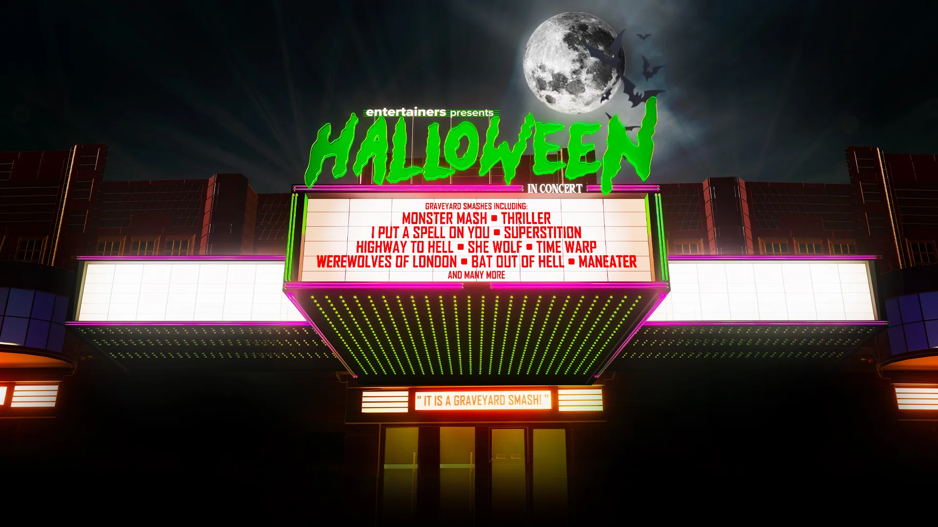 Halloween in Concert at Victoria Hall, Stoke-on-Trent