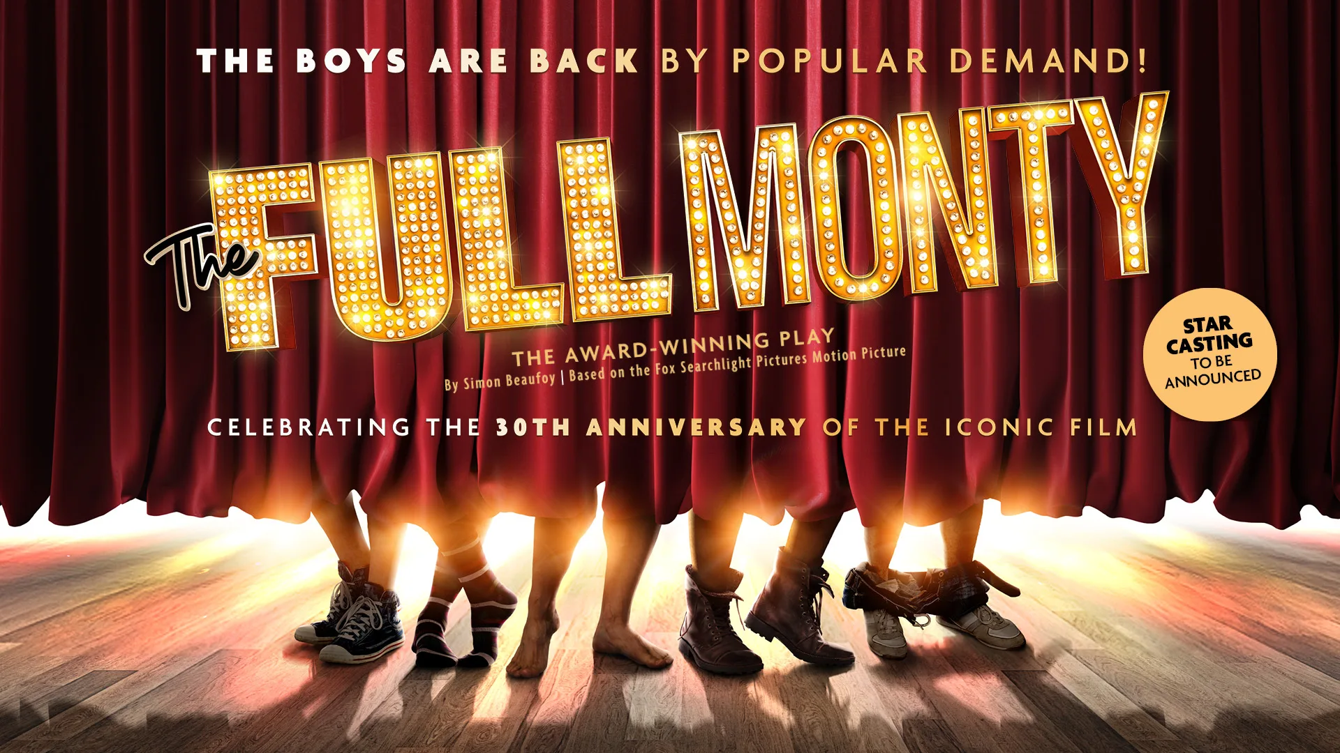 The Full Monty - The Play by Simon Beaufoy at Theatre Royal Brighton